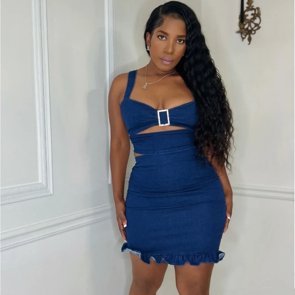 Denim 2 Piece Set